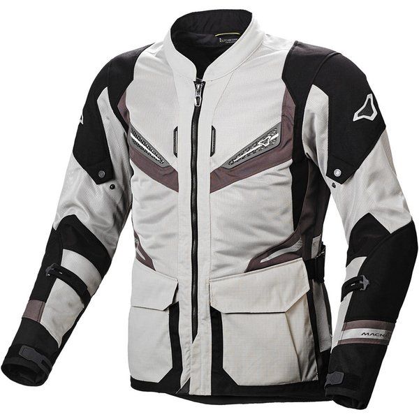 Geci Moto Textil Macna Geaca Moto Tetila Touring AEROCON Black/Grey
