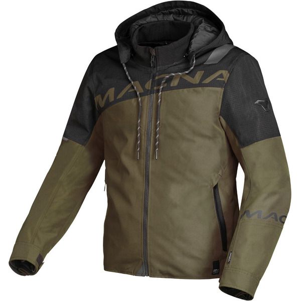 Geci Moto Textil Macna Geaca Moto Tetila WP RACOON Black/Green