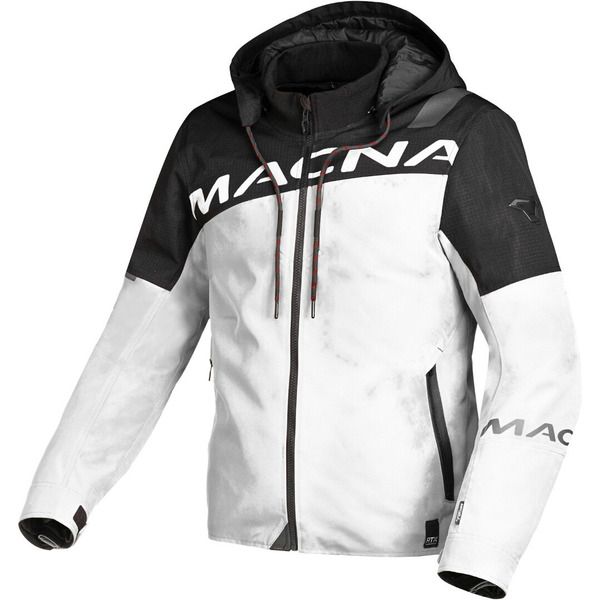 Geci Moto Textil Macna Geaca Moto Tetila WP RACOON Black/Light Grey