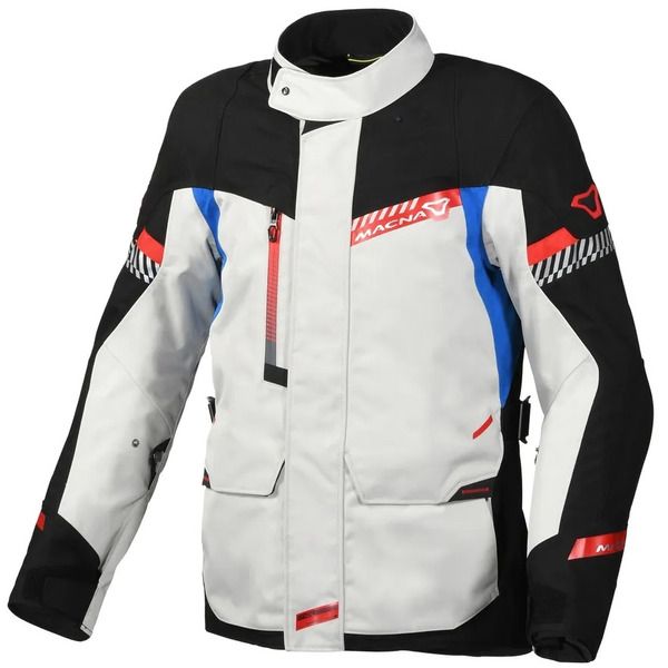 Geci Moto Textil Macna Geaca Moto Textil Touring/Adventure WP ASPIRE Black/Light Grey/Blue 