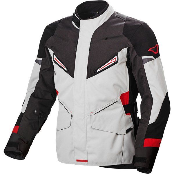 Geci Moto Textil Macna Geaca Moto Textil Touring WP SONAR Black/Grey/Red