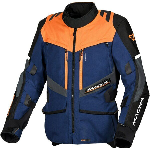 Geci Moto Textil Macna Geaca Moto Textil WP DOMANE Blue/Black/Orange