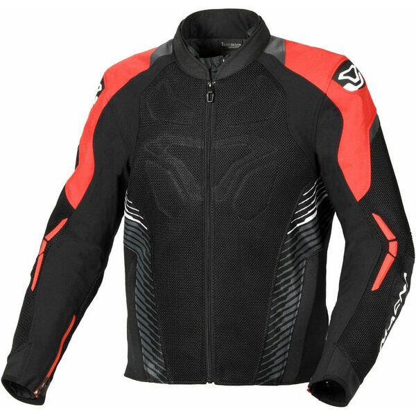 Geci Moto Textil Macna Geaca Moto Textil WP NOVIC Black/Red