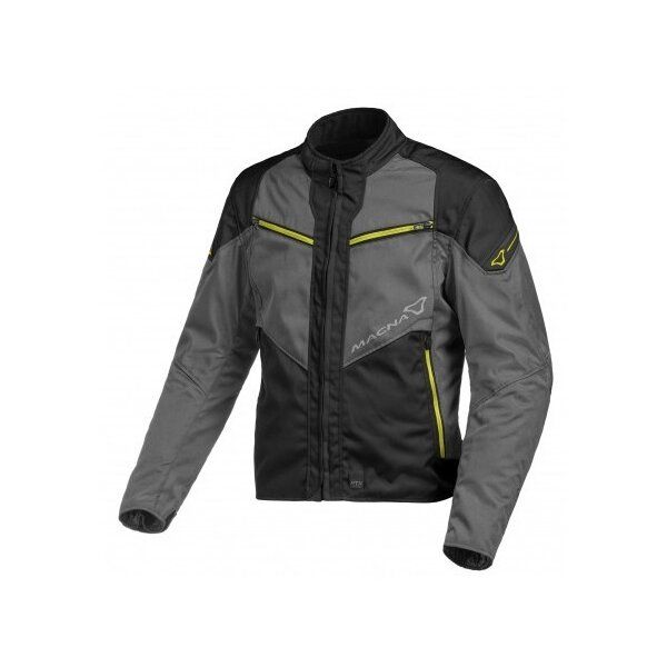 Geci Moto Textil Macna Geaca Moto Textil WP SOLUTE Black/Grey/Yellow