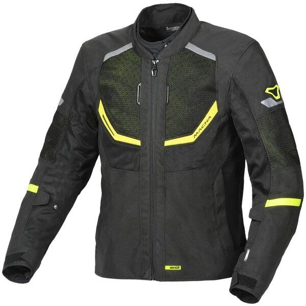 Geci Moto Textil Macna Geaca Moto Textil WP TONDO Black/Yellow