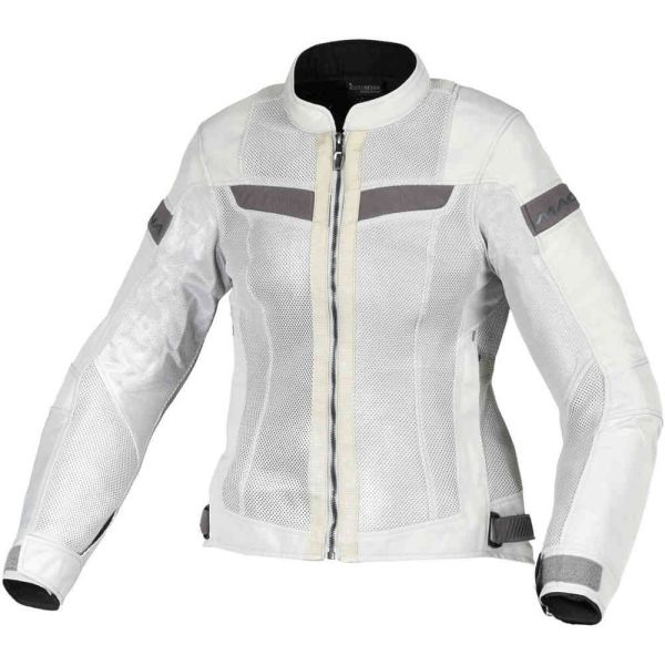 Geci Moto Textil - Dama Macna Geaca Moto Textila Dama Velotura Light Gray
