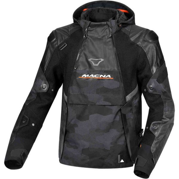 Geci Moto Textil Macna Geaca Moto Textila WP Bradical Black/Orange