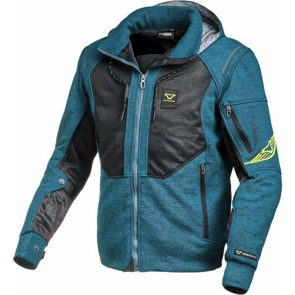 Geci Moto Textil Macna Hanorac Moto Textil BREEZE Blue/Black