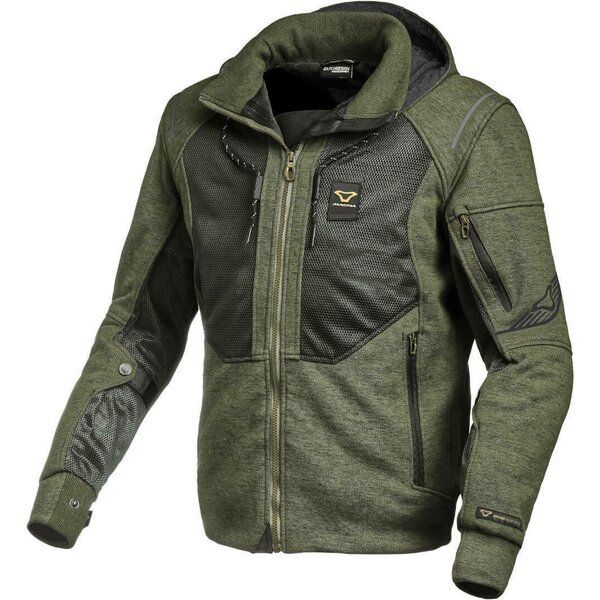 Geci Moto Textil Macna Hanorac Moto Textil BREEZE Green