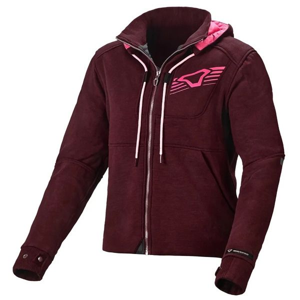 Geci Moto Textil - Dama Macna Hanorac Moto Textil Dama DISTRICT Burgundy