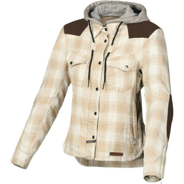 Geci Moto Textil - Dama Macna Hanorac Moto Textil Dama INLAND Beige/Brown