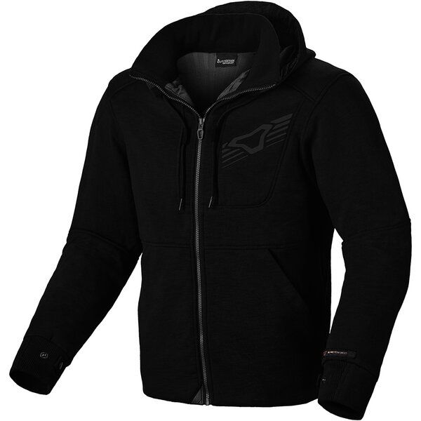 Geci Moto Textil Macna Hanorac Moto Textil DISTRICT Black