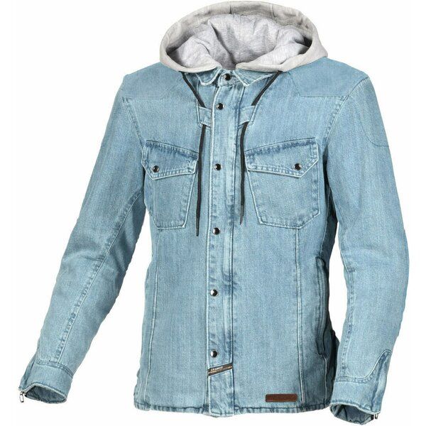 Geci Moto Textil Macna Hanorac Moto Textil INLAND Denim Light Blue