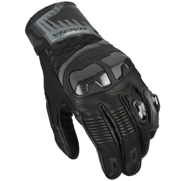 Manusi Moto Sport si Piele Macna Manusi Moto Piele CHIZU Black