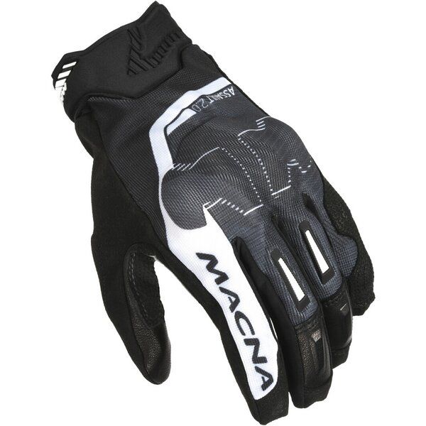 Manusi Moto Sport si Piele Macna Manusi Moto Textil ASSAULT 2.0 Black/Grey/White