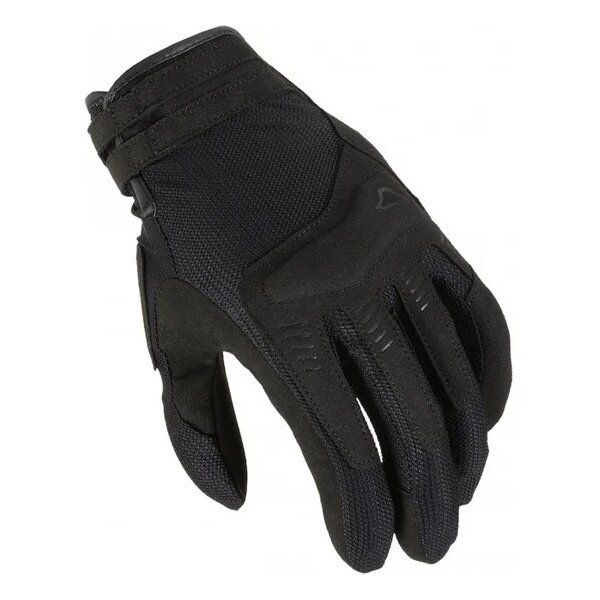 Gloves Womens Macna Lady Textile Moto Gloves DARKO Black