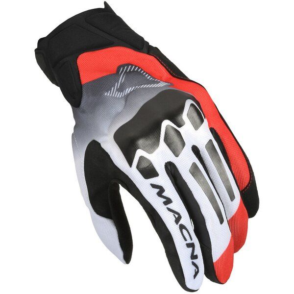 Manusi Moto Sport si Piele Macna Manusi Moto Textil MANA White/Red