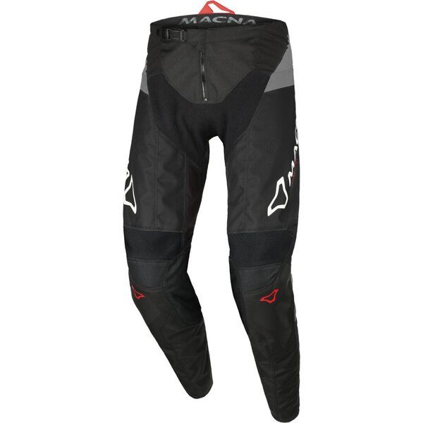 Pantaloni MX-Enduro Macna Pantaloni Moto MX/Enduro BACKYARD-1 Black/Grey/White