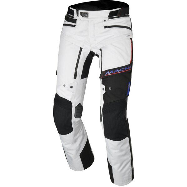 Pantaloni Moto Textil Macna Pantaloni Moto Textili WP NOVAC White/Black