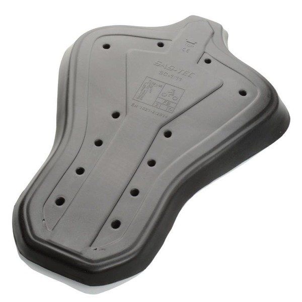 Clothing Protection Inserts Macna Back Protector Level 2 SAS-TEC Black