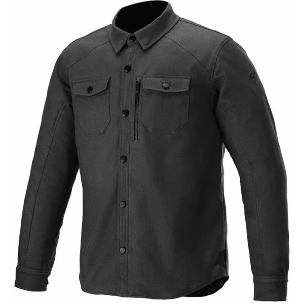 Textile jackets Alpinestars Newman Shirt Black Jacket