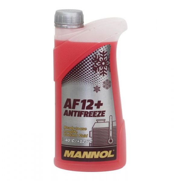 Coolant Mannol MANNOL ANTIGEL AUTO AF12 + (-40) LONGLIFE 1L