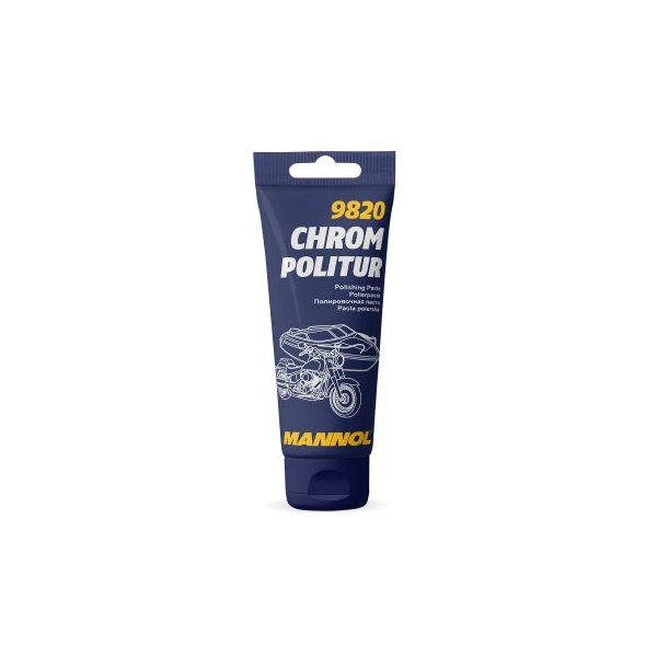 Maintenance Mannol Chrome Cleaning and Maintenance Paste 100ml MN9820