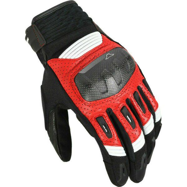 Manusi Moto Sport si Piele Macna Manusi Moto Piele RIME Black/Red