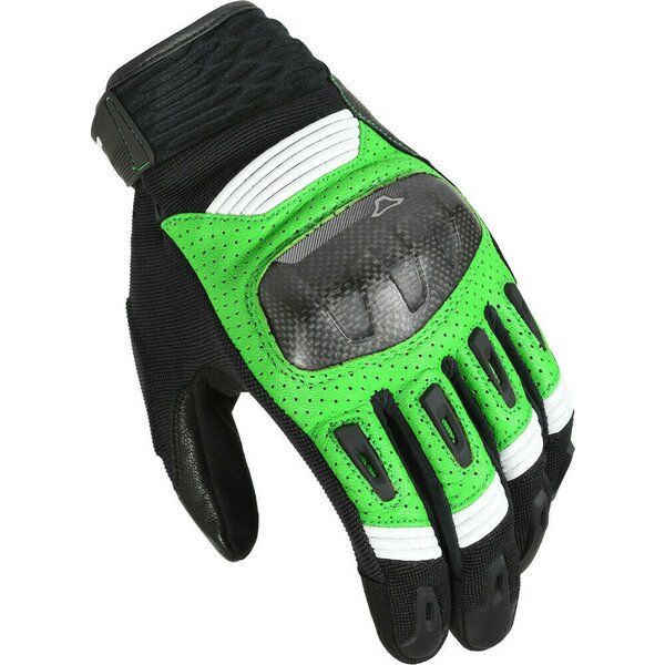 Manusi Moto Sport si Piele Macna Manusi Moto Piele RIME Black/Yellow Fluo