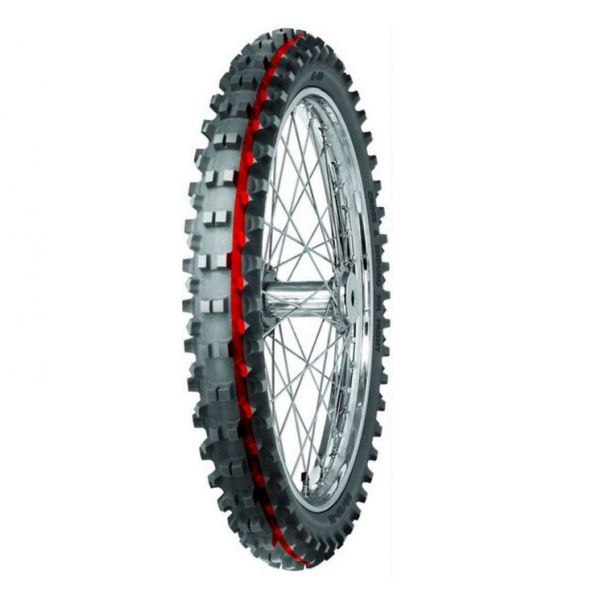 Anvelope MX-Enduro Mitas Anvelopa C-19 70/100-17 Dunga Rosie Intermediar Terrain