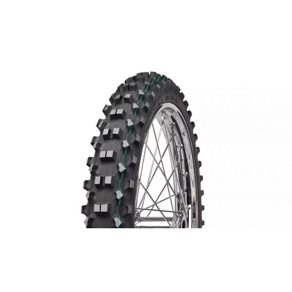MX Enduro Tires Mitas C-19 90/90-21 Green Stripe Super Light +FIM 54R TT Tyre