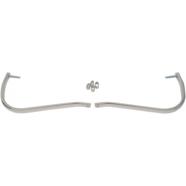 Handguards Moose Racing Replacement Aluminium Handguard Bars Silver-50-4200