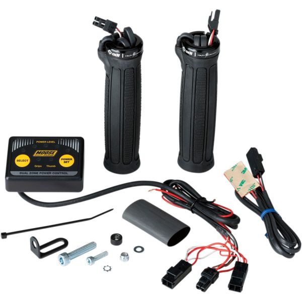  Moose Racing DUAL-ZONE HEATED GRIPS ATV CLAMP-ON KIT