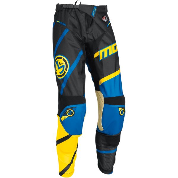 Pants MX-Enduro Moose Racing S7 M1 Yellow/Cyan Pants