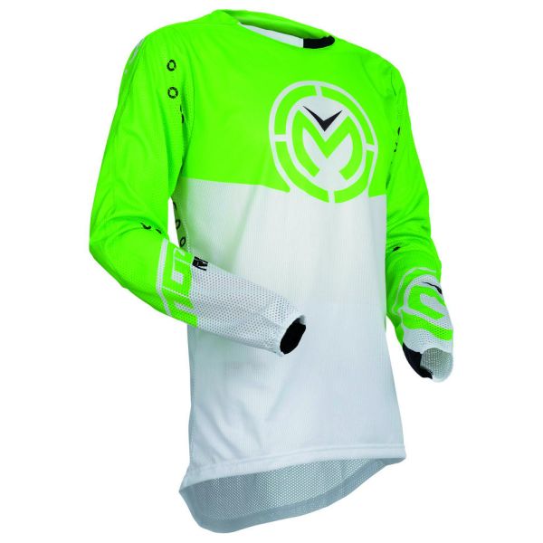 Jerseys MX-Enduro Moose Racing Sahara Green/White S8 Jersey