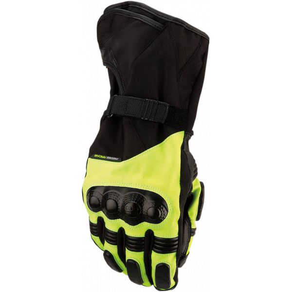 ATV Gloves Moose Racing MX Long Gloves Adv Black/Hi-Viz Yellow