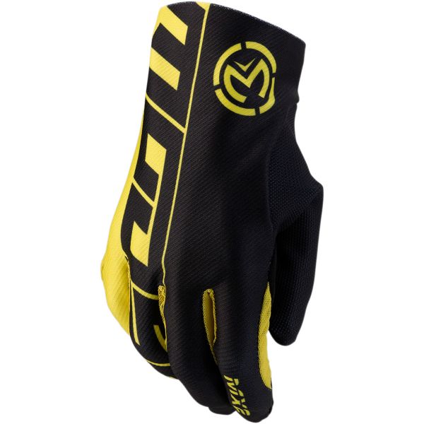 Gloves MX-Enduro Moose Racing MX2 S20 Black/Yellow Gloves