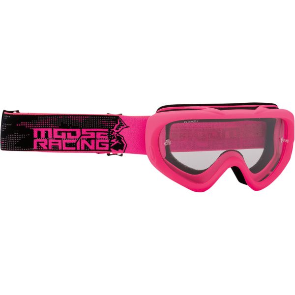  Moose Racing Ochelari Enduro Copii Qualifier Agroid Roz