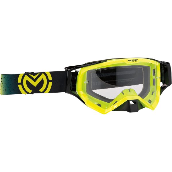 Ochelari MX-Enduro Moose Racing Ochelari XCR Galaxy Negru/Galben