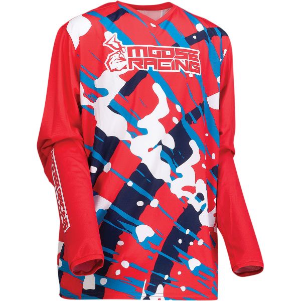 Tricouri MX-Enduro Copii Moose Racing Tricou Enduro Copii Agroid Red