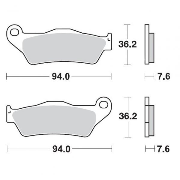 Placute de frana Motomaster Placute Frana Nitro Sport 093022