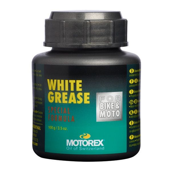 Bike Lubes Motorex White Grease 628 100Gr Bottle