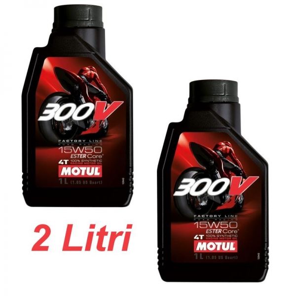 Motor Oil Sales Motul Package 2Litres 300V 15W50