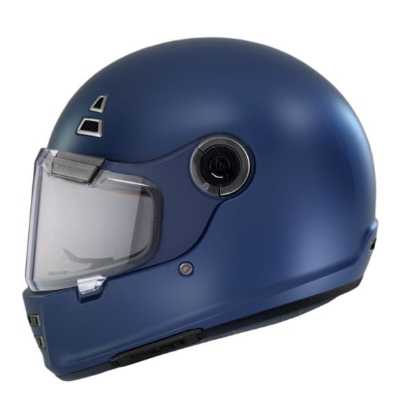 Casti Moto Integrale MT Helmets Casca Moto Full-Face/Integrala Jarama A7 Retro Cafe Racer Blue Matt 2023