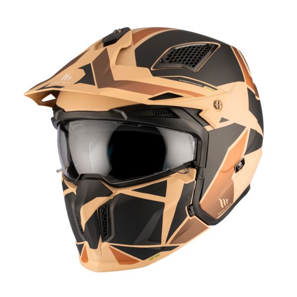 Casti Moto Jet (Open Face) MT Helmets Casca Moto Open Face/Jet Streetfighter SV S P1R B9 Matt Brown