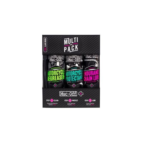 Maintenance Muc Off Motorcycle MultiPack 3 Sprays