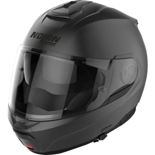 Casti Moto Flip-up (Modulabile) Nolan Casca Moto Flip-Up N100-6 Classic N-Com Flat Vulcan Grey 24