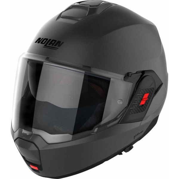 Casti Moto Flip-up (Modulabile) Nolan Casca Moto Flip-Up N120-1 06 Classic N-Com Flat Vulcan Grey 24