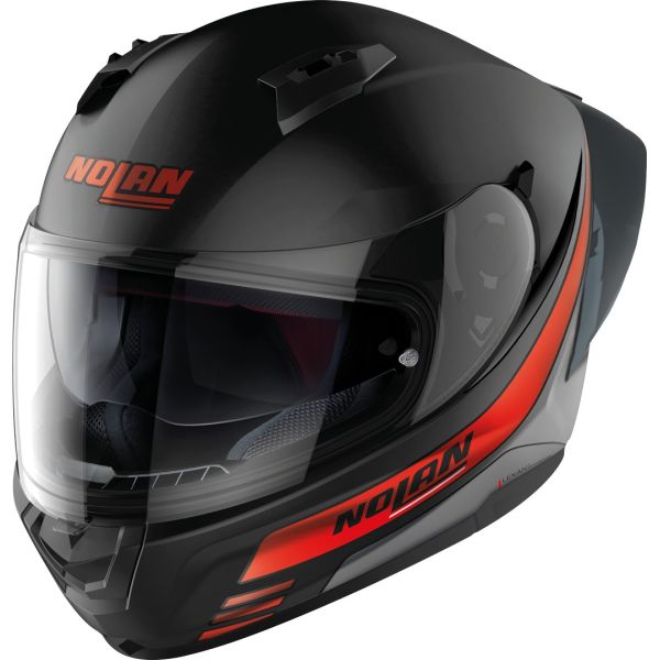 Casti Moto Integrale Nolan Casca Moto Full-Face N60-6 Sport Outset Flat Black Red 24