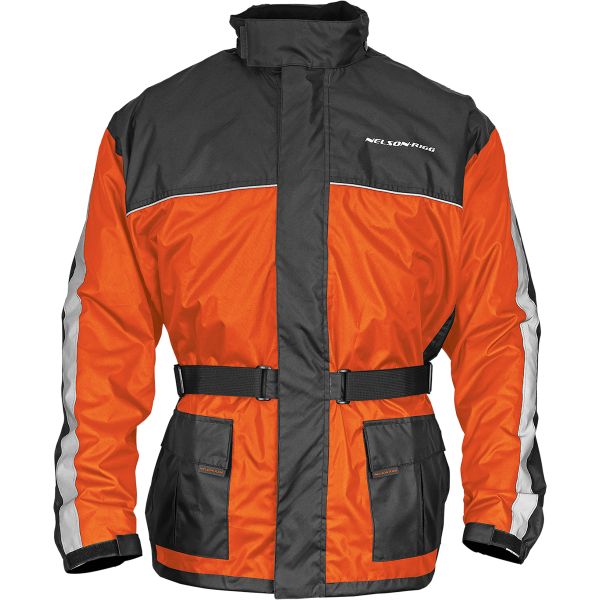 Rain Suits Nelson Rigg Geaca Ploaie Solo Storm SSJ-ORG Black/Orange